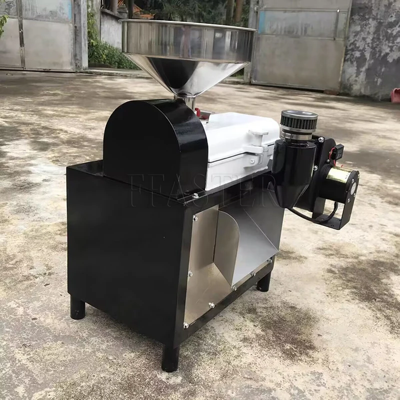 50KG/H Fresh Cocoa Coffee Bean Peeling Machine Roasted Coffee Dehulling Machine Shellers Shelling Machine