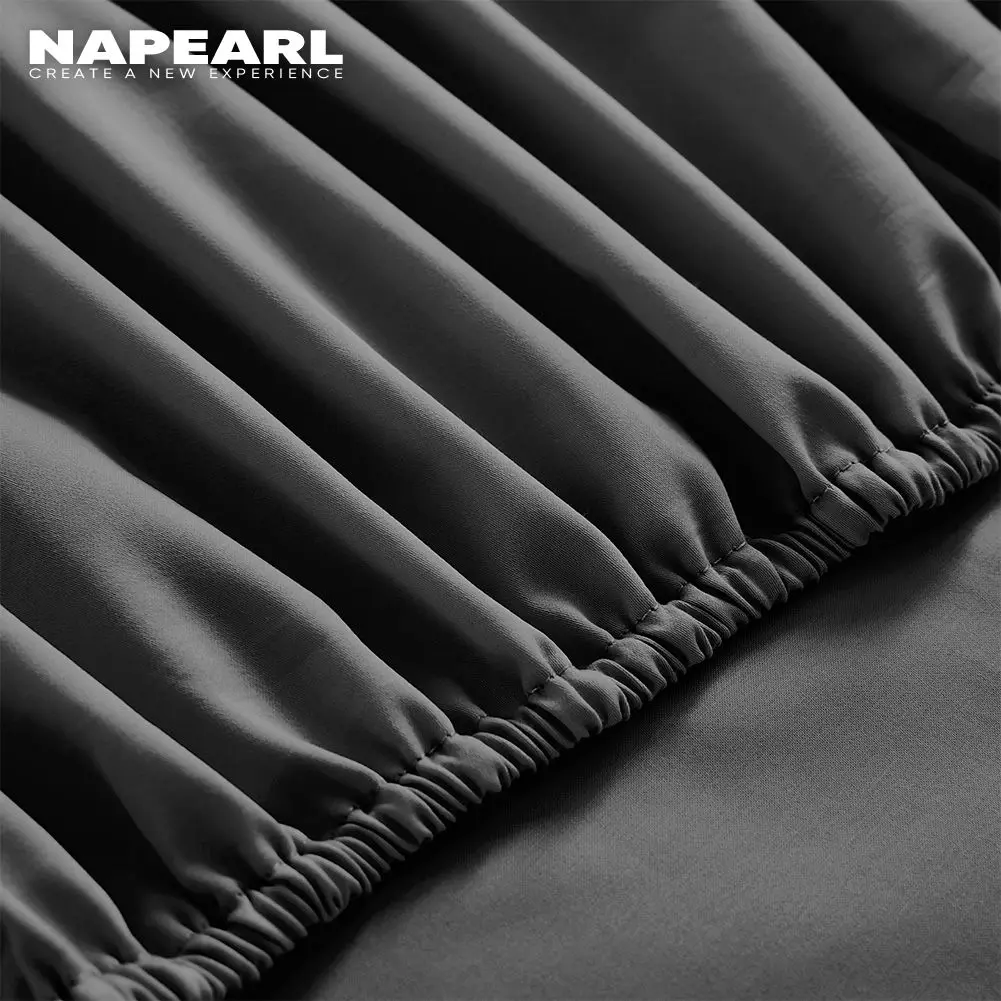 NAPEARL Soft Cozy Bed Sheets King Size Bedding Set Single Double Bedding Sets Pillowcases for Hotel Home Decor