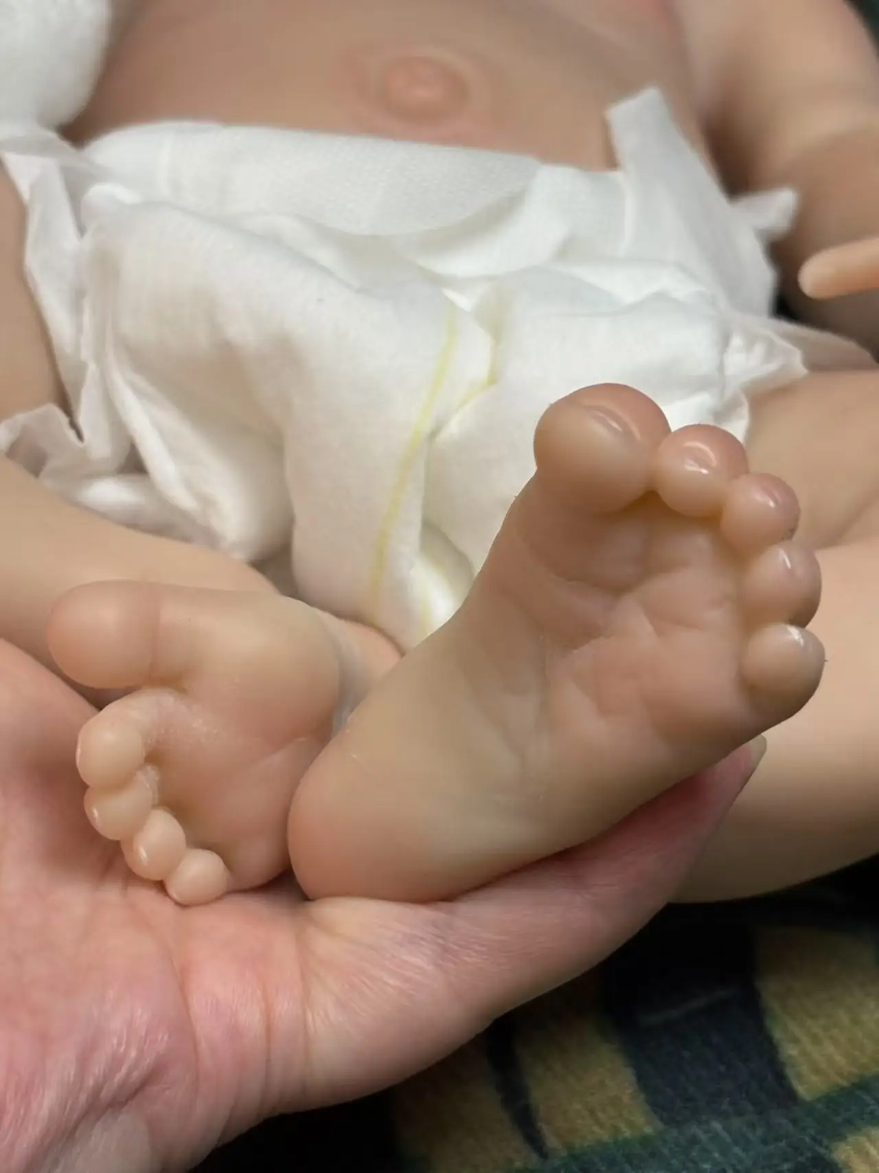 Muñeca Reborn De silicona sólida con boca abierta De 16 pulgadas, muñeca bebé sin pintar pintada hecha a mano, Boneca Reborn Corpo De silicona
