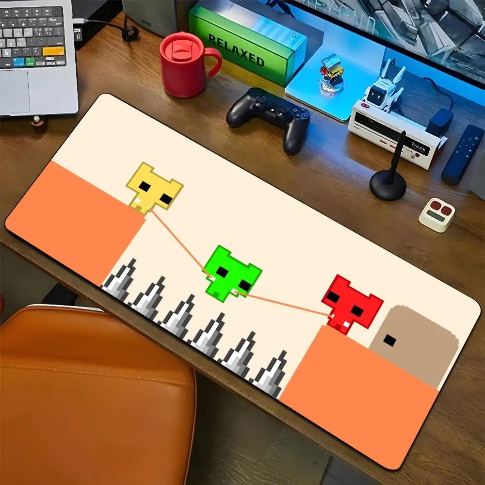 PICO PARK Mouse Pad Cartoon Lockedge Large Gaming Pad Computer Gamer Keyboard Mat Desk Mousepad PC Desk Pad