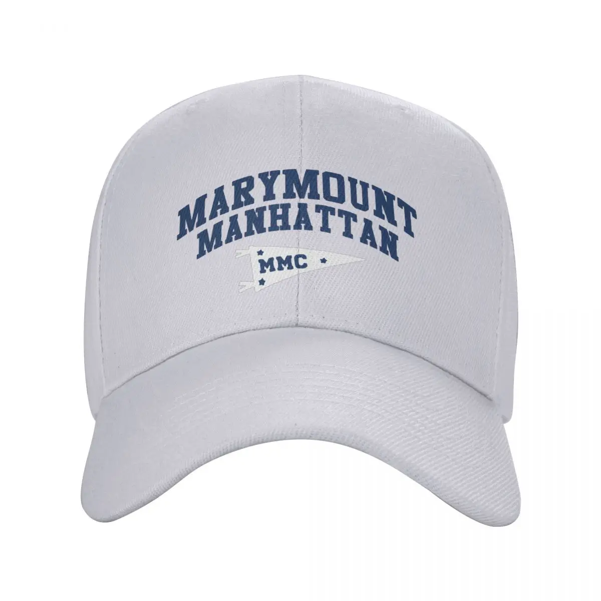 Marymount Manhattan topi bisbol universitas topi kustom topi baru Cosplay bisbol untuk pria wanita