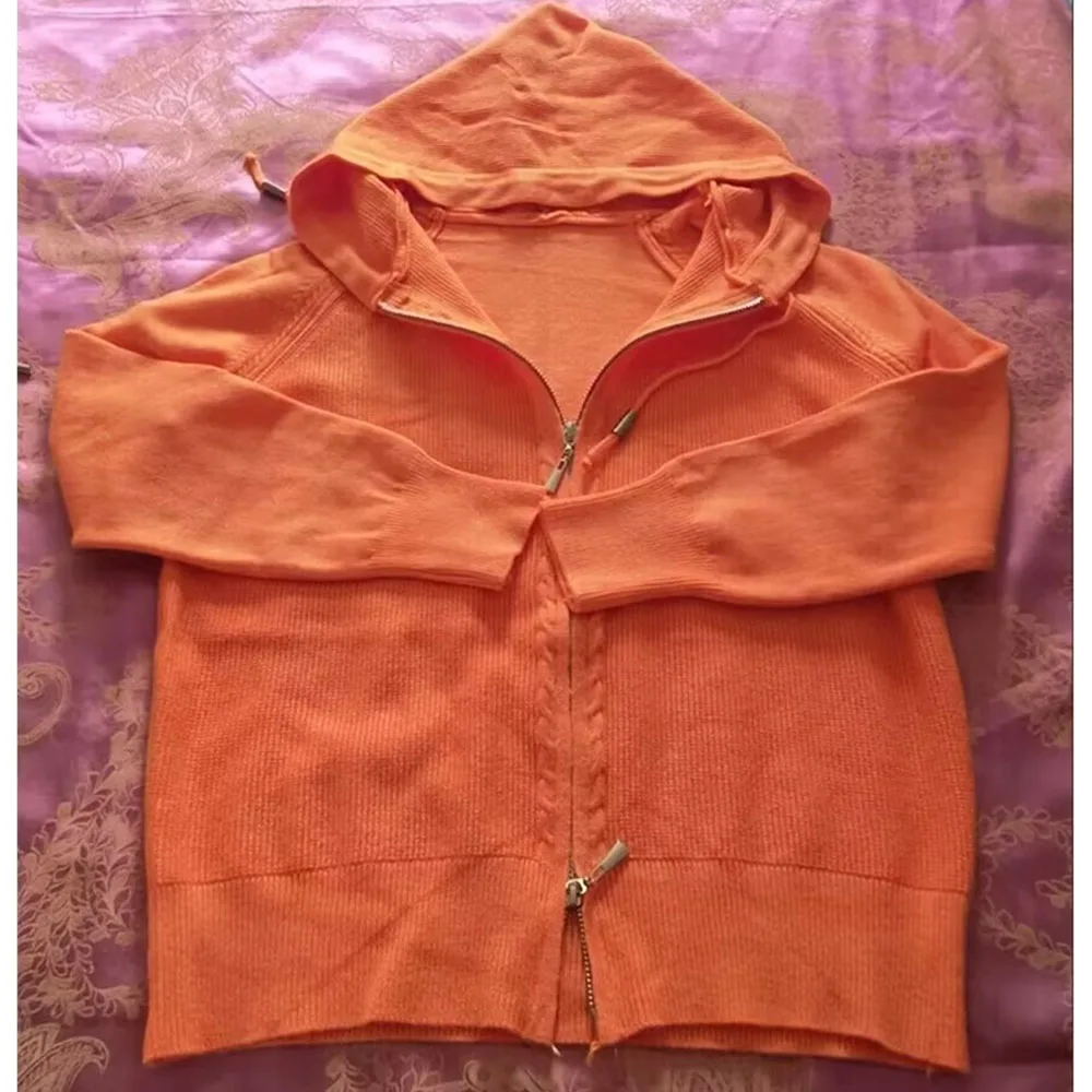 

Spring Autumn New Knitted Sweater Women Zipper Cardigans Jacket Slim Hooded Zipper SweaterCoat Female Casual Knitwear Top