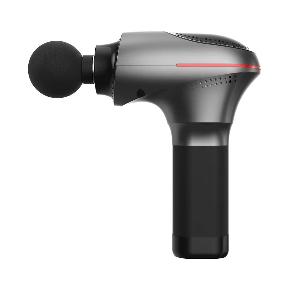 

Портативный чехол 2025 года, высококачественный электрический перкуссионный массажер для небольшого тела, пистолет для глубокого массажа тканей