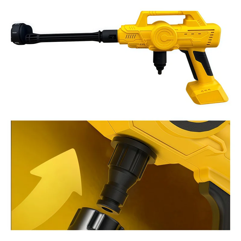High pressure washer portable pressure washer pressure washer gun for  DeWalt 20V battery garden car wash sprayer High - AliExpress 1420