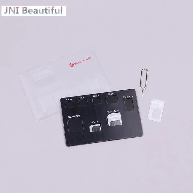 New 1set Slim SIM Card Holder And Microsd Card Case Storage And Phone Pin Included Mobile Phone SIM Card