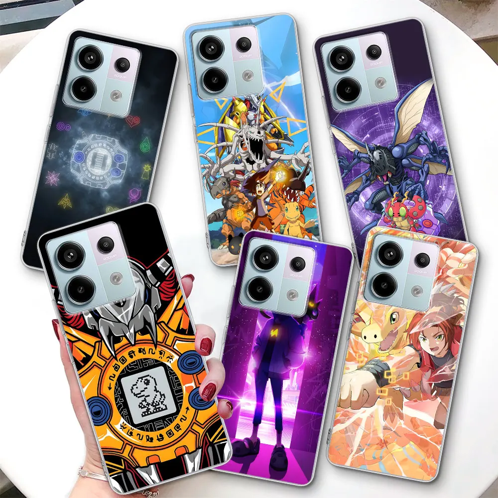 

Чехол Digimon Beatbreak в стиле японского аниме для Xiaomi Redmi 15 13 9C 9A 9i A5 9 13C 10 Prime Plus A3 10C 12 12C 10X 9T K40s