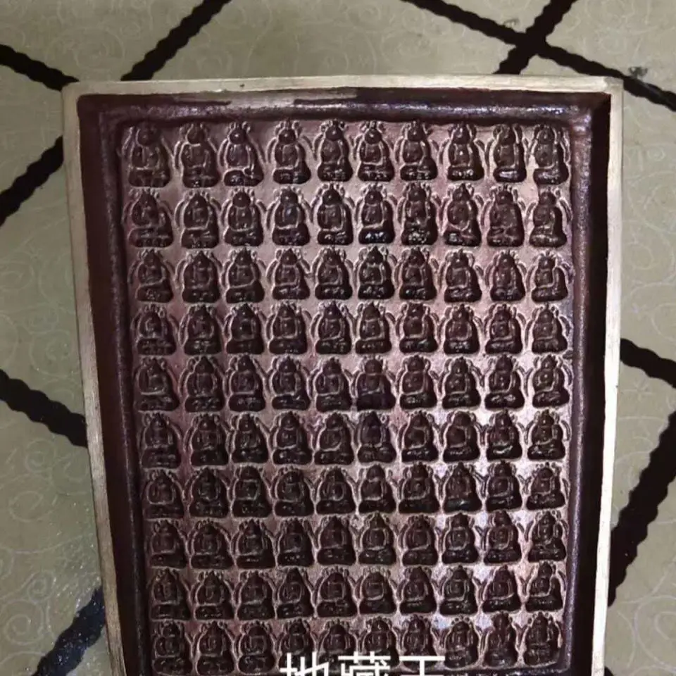 Tibetan Buddhism handmade pure copper Buddha statues 100 Buddha molds