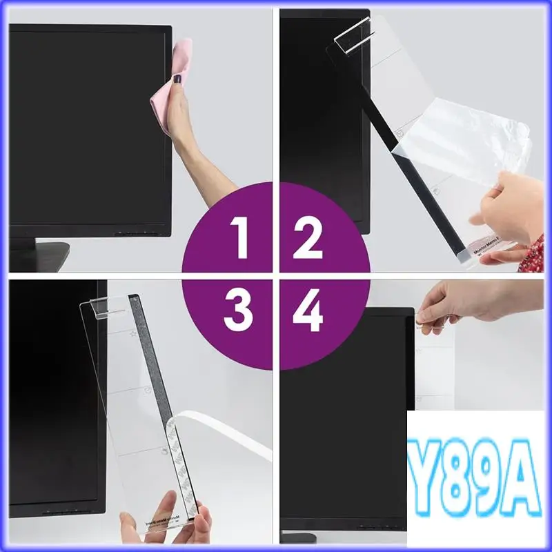 Bacheca multifunzione GO Bacheca trasparente per computer Bacheca per computer Scrivania per computer