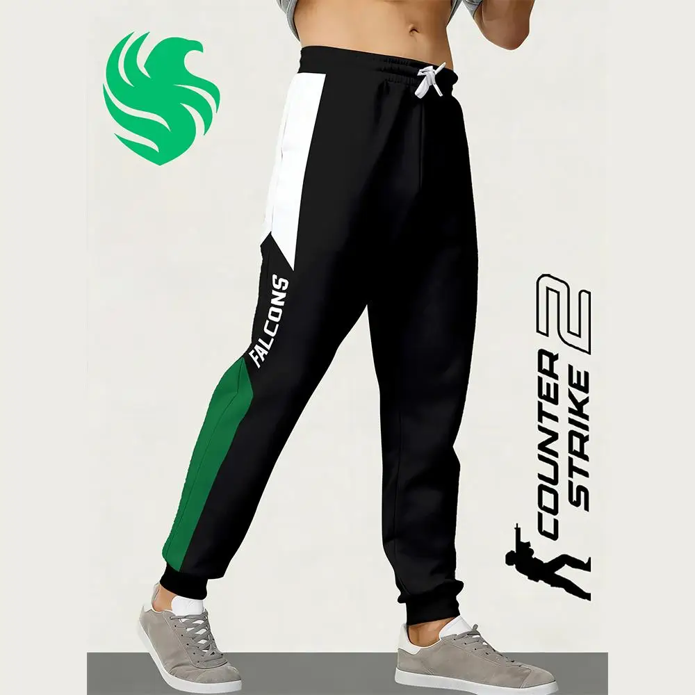 

CS2 Falcon Team E-sports Club Uniforms Spring And Autumn Daily Casual Pants Essential Fashion Pants For Esports Enthusiasts