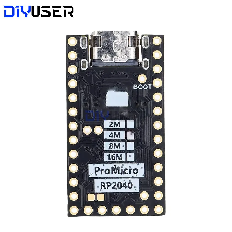 DIYUSER RP2040 Pro Micro Raspberry PI PICO Development Board Dual-Core Supports Mciro Python