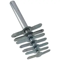 7Pcs Stainless Steel Stopper Borer Tool Manual Cork Borer Set Rubber Stopper Hole Puncher Laboratory