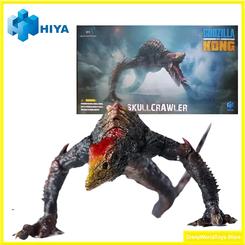 

100% Original HIYA Exquisite Basic Series None Scale 4.4 Inch Godzilla vs Kong Skull Crawler In Stock Anime Action Model Toys