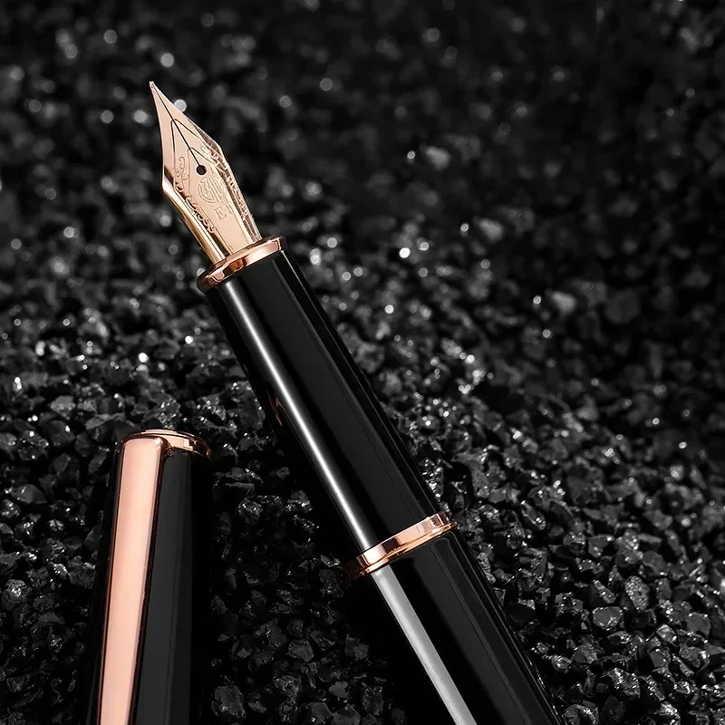 Hongdian 920 fountain pen retro high-end practice calligraphy writing ink pens school office business pen students Xmas gifts