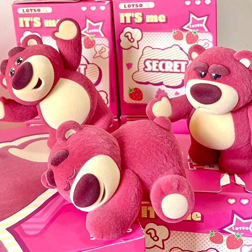 Disney Toy Story LOTSO It's Me Series Blind Box, Harvey Bear, Mini Anime Figure, Mystery Box, Poupées Kawaii, Ornement de voiture, Jouet pour fille