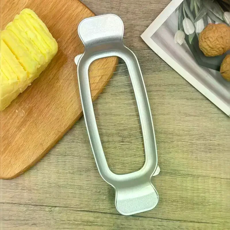 Sharp Aluminium Cheese Cutter Smooth Butter Slicer Multifunctional Rustproof Tool for Home Kitchen Sandwich Preparation