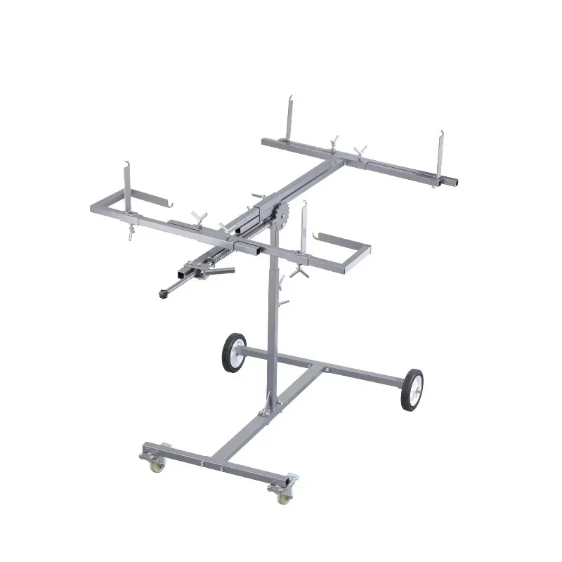 Paint shop multi-functional car sheet metal rotating rack auto repair car door hanger manufacturer car repair tool