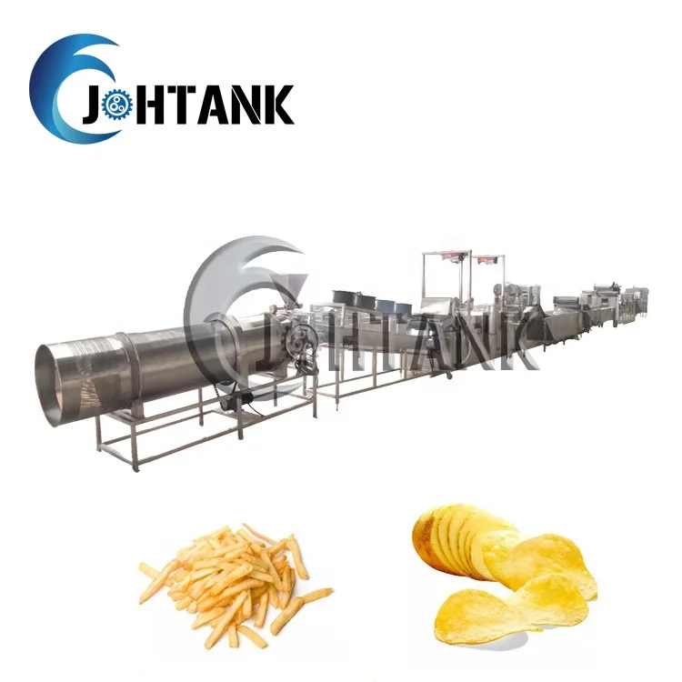 Commercial Potato Making Machine French Potato Fries Production Equipment