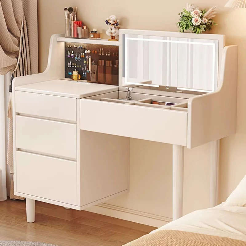 

Современный роскошный туалетный столик в стиле середины века для спальни, для хранения косметики, мебель для дома