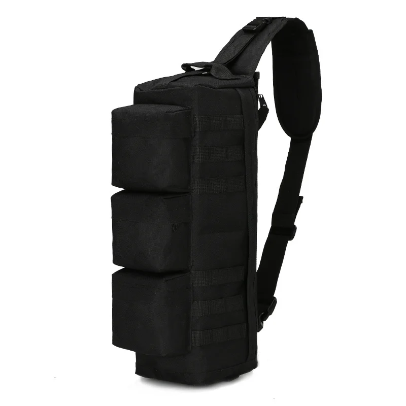 Imagem -02 - Mochila de Mochila Militar para Homens Assualt Bolsa Mochila de Equitação de Motocicleta Nylon Único Ombro Cross Body Chest Bags de Alta Qualidade