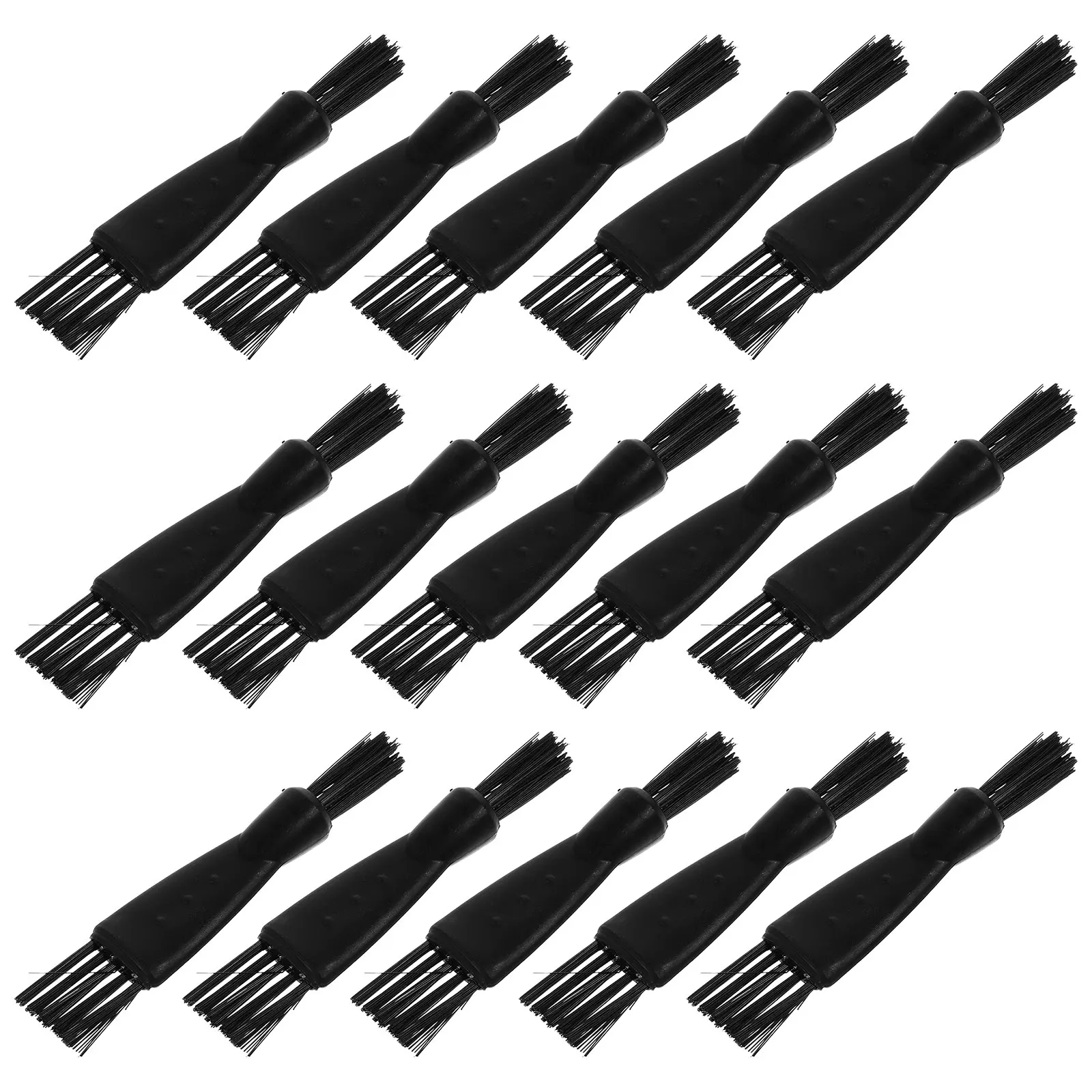 

20Pcs Mini Cleaning Brush for Electric Razor and Hair Clipper Dual End Design Removes Dust Residue from Tight Spaces Easily