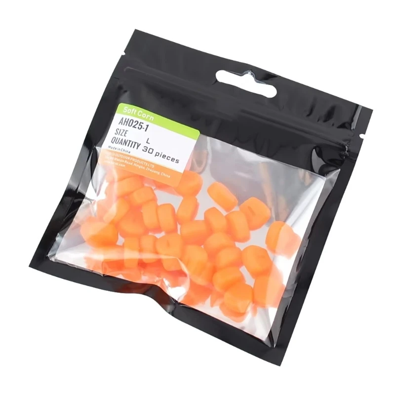 

30pcs Plastic Fishing Float High Buoyance Multifunctional Corn Plastic Bobbers For Carps Crucian Anglers