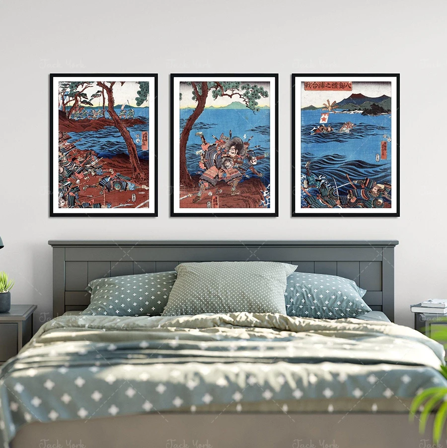 Japanese prints Japanese poster Utagawa Ka Asian wall paintings Japanese prints Oriental wall paintings