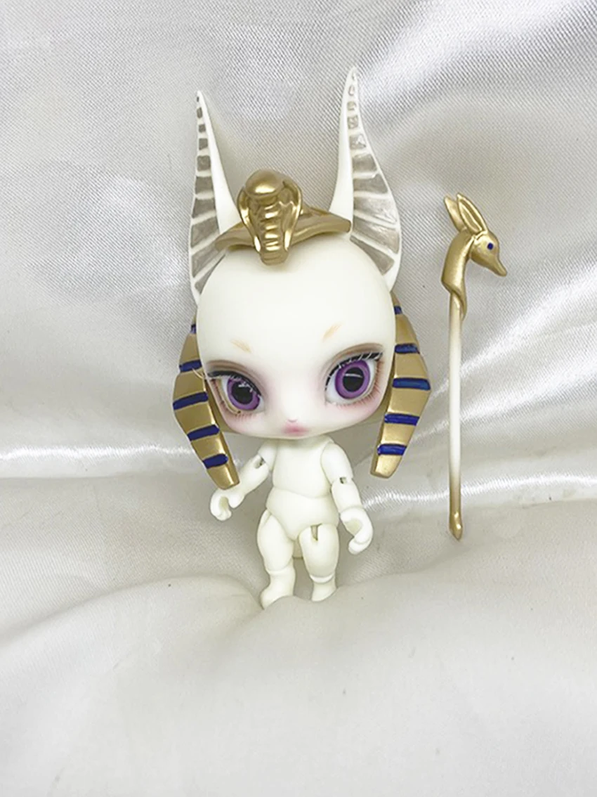 SD Doll Popovy BJD Anubis 1/8 Quality Articulated Puppet Nude Dolly Model Collection Toy Birthday Gift
