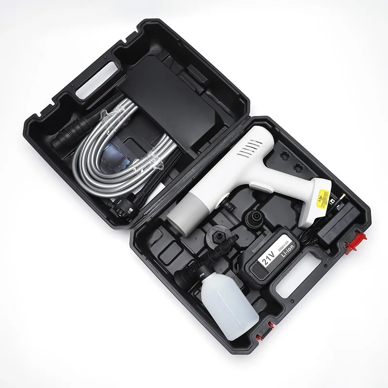 

Cordless Water Car Wash Gun, Portable, Wireless, High Pressure, Handheld, Care Cleaning Washer, 21V, 24V, 48V