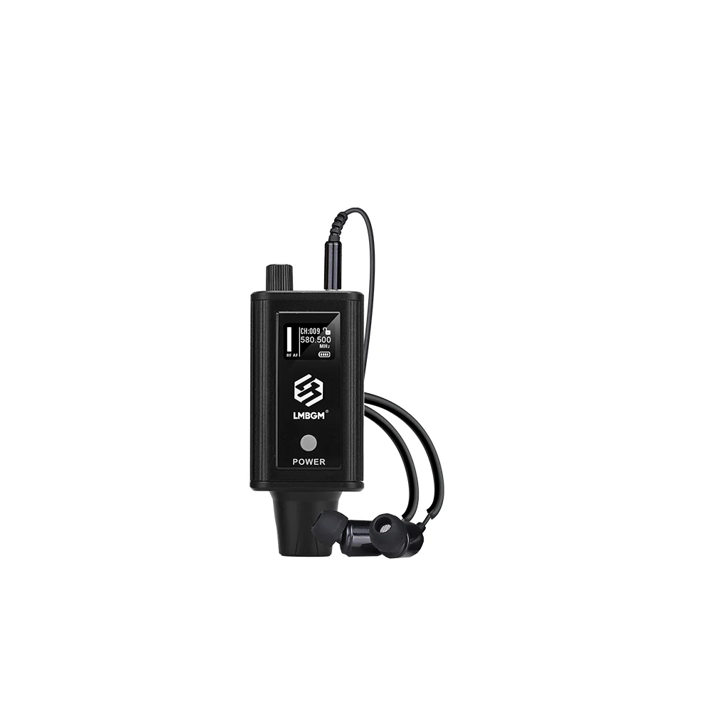 LMBGM A9 Mono UHF Drahtloses In-Ear-Monitoring-System mit 1 Kanal und langer Akkulaufzeit, geeignet für Bühnen und Tonstudios. – Detail 11