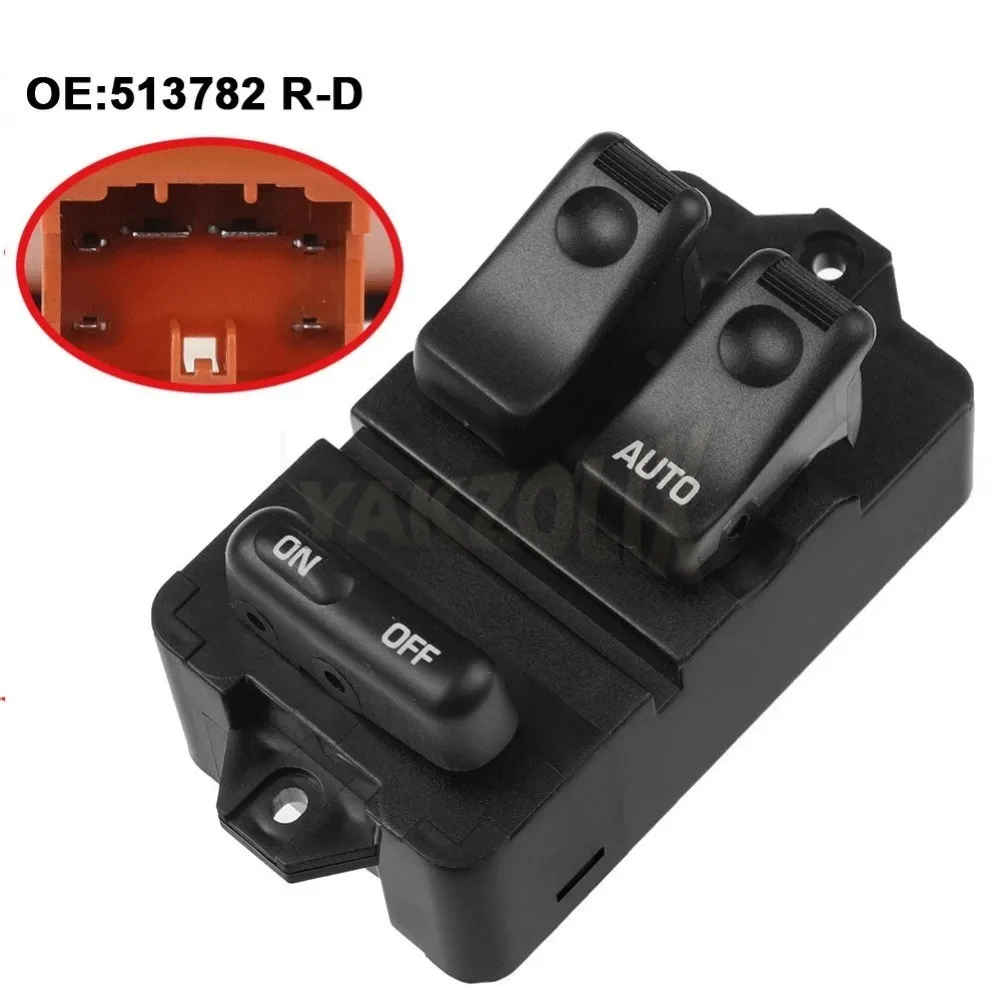 Right Hand Driver Power Window Door Master Switch ButtonFor Mazda 323 F 323F Bongo 1994 1995 1996 1997 1998 513782 R-D 513782R-D