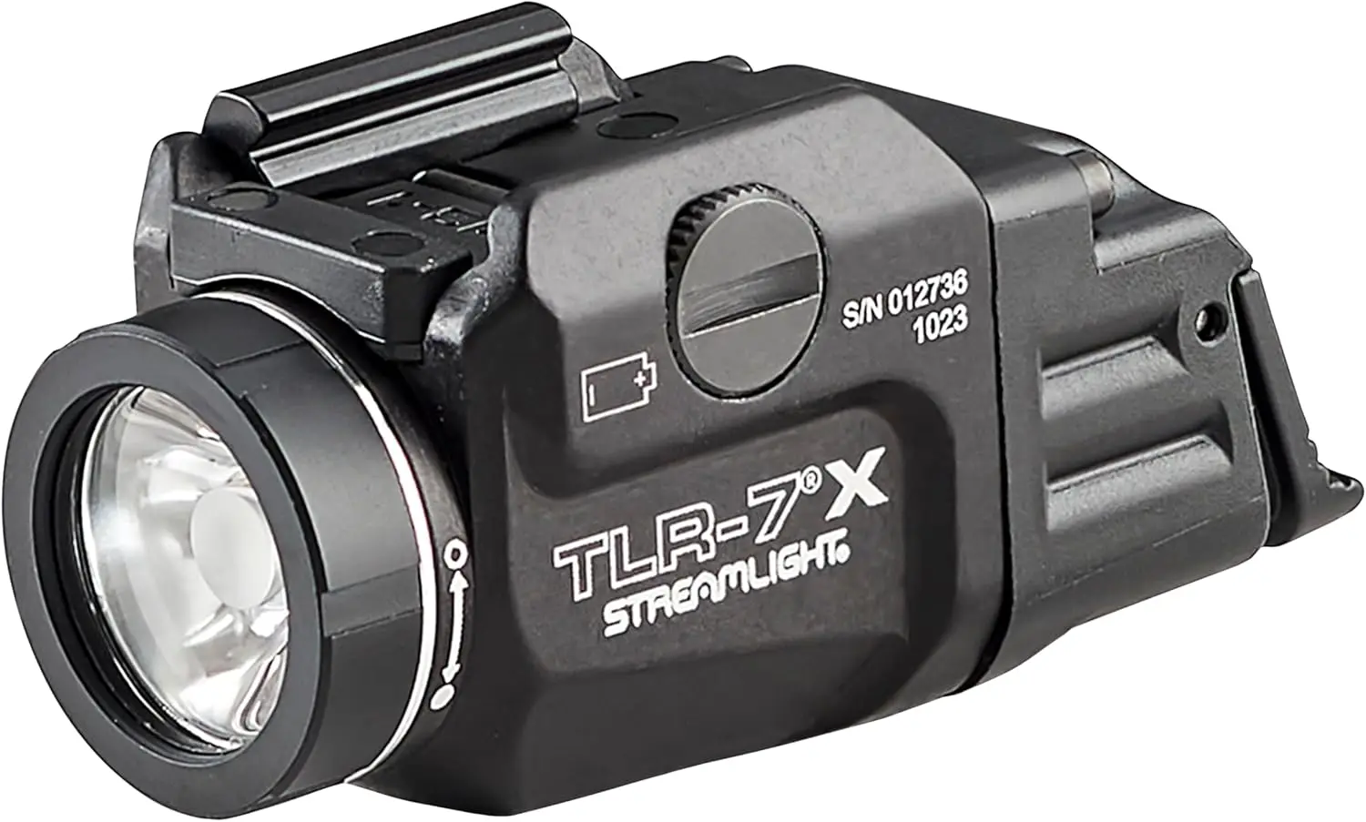 69424 TLR-7 X 500-Lumen Compact Tactical Weapon Light, Includes High, Low Paddle Switches and Key Kit, Black