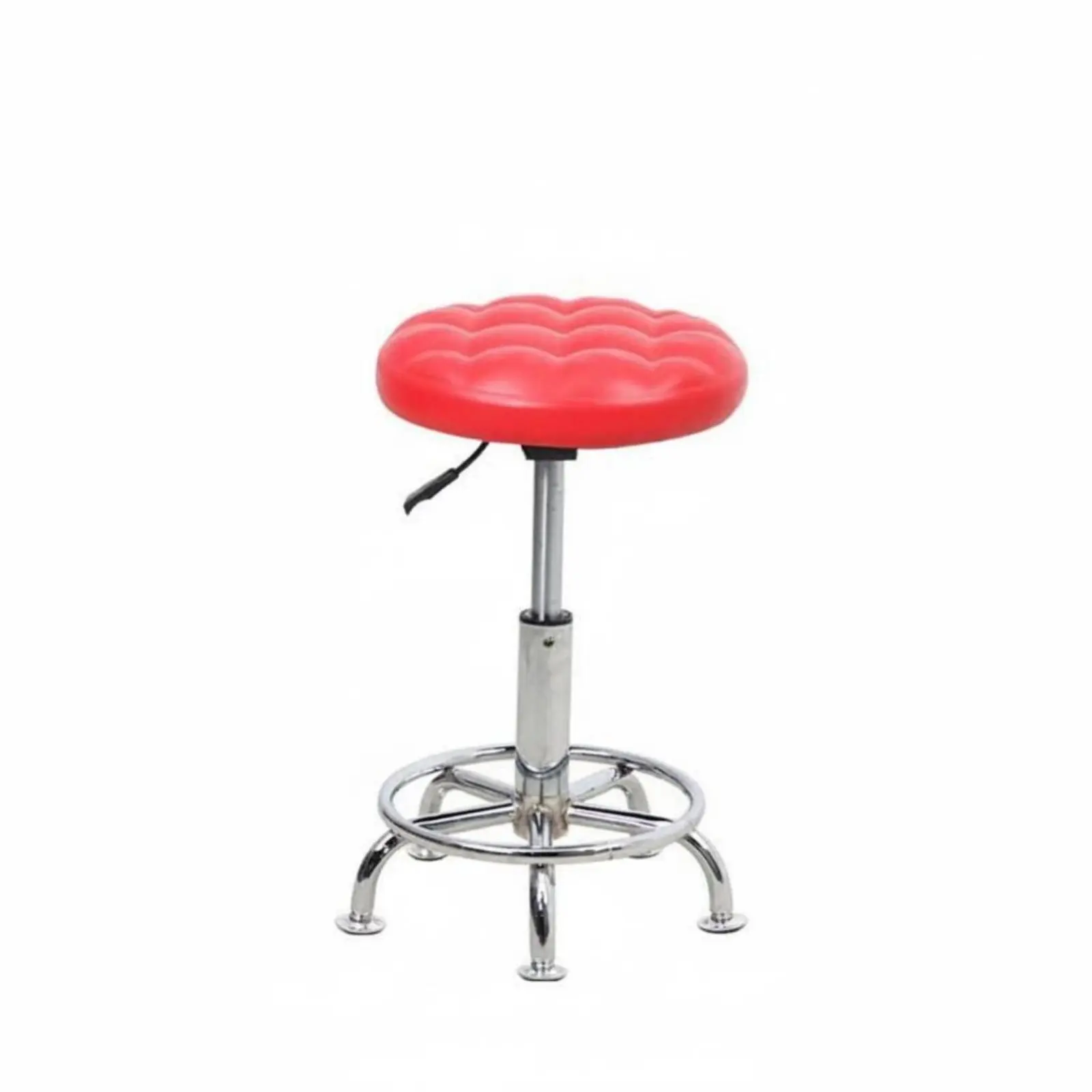 調節可能な回転スツール、ホイール付きローリングベース、キャスター付き調節可能な製図用スツール、パッド入りシート、バーテンダー向けのモダンなデザイン