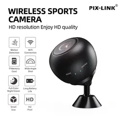 WiFi Mini Camera HD 1080P Wireless Video Recorder Security Monitoring Camera Portable Smart Home Camcorders for Children and Pet