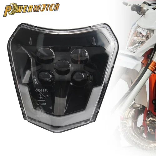 Imagen 1 del producto Placa de faro LED para motocicleta KTM, accesorios para EXC EXCF SX SXF XC XCF XCW 125 150 250 350 450 530 2018-2023 Motocross