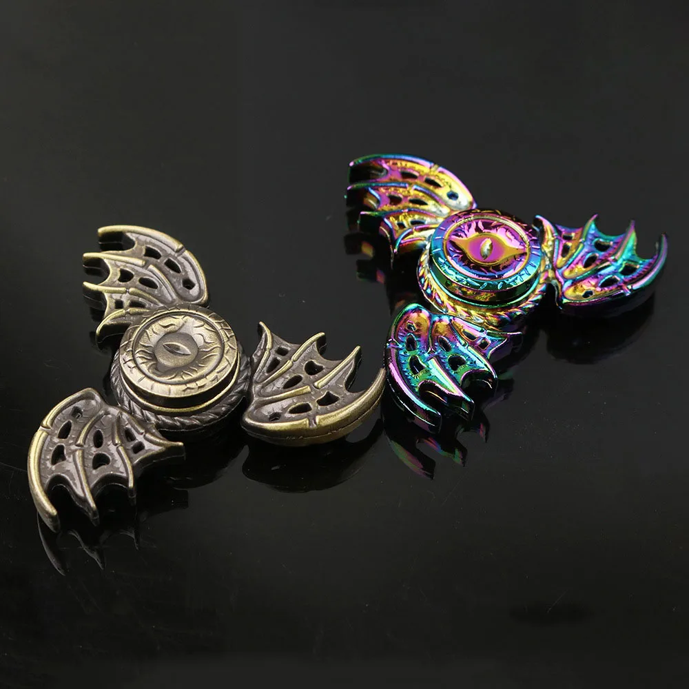 Spirit Devil's Eye Gyro Kreatives Zinklegierungs-Fingerspinner Fliegender Drache Entspannungs- und Freizeitspielzeug Fingerspitzen-Gyro Fidget-Spielzeug – Detail 3