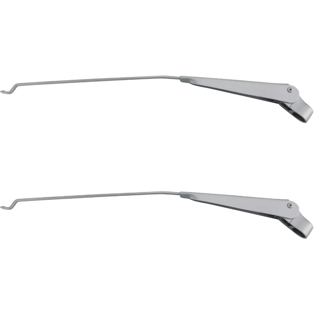 

Front Windshield Wiper Arm Pair Set Compatible with Jeep CJ5 CJ6 CJ7 Models