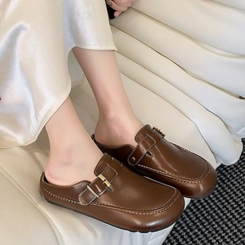 

New Women Shoes Retro Slippers for Woman Fashion Casual Shoe Shoes