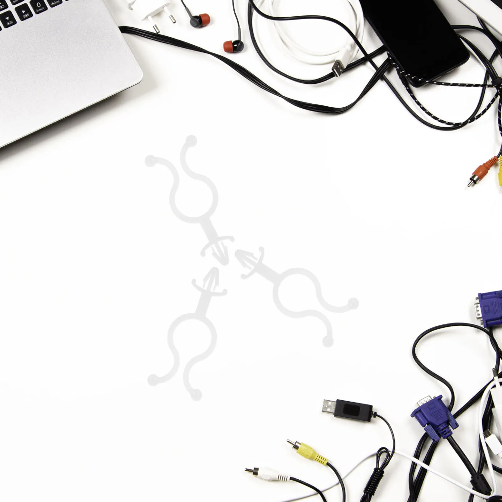 

100Pcs Cable Clips Wire Clamp Card Holder Small Cord Clamps Wall Mount Cable Fixing Clips for Wire Management Organizer