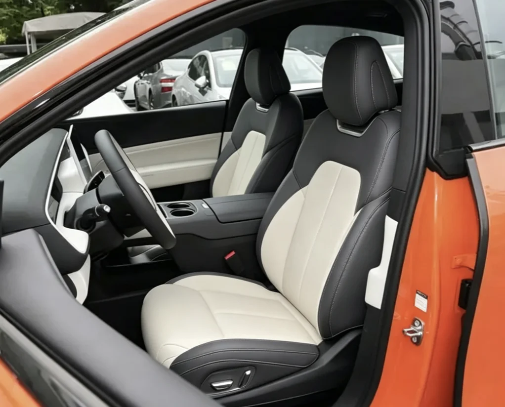 Für Xpeng G6 2025 Maßgefertigte Autositzbezüge Luxuriöses Nappaleder 100% Passgenau Innenraumzubehör 360 ° Vollständige Abdeckung – Detail 9