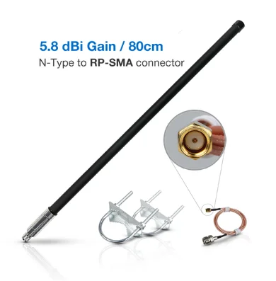 5.8dBi Fiber Glass Antenna | Frequency options 433/470/868/915MHz | RAKwireless