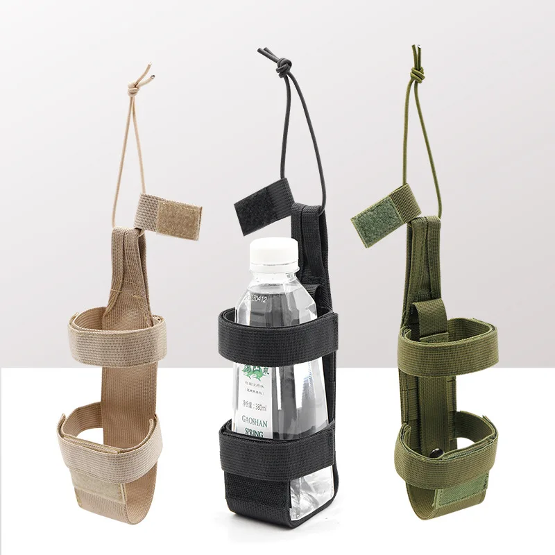 

Outdoor adjustable water bottle carrying strap protection cover tactical accessory insulation cover water cup set