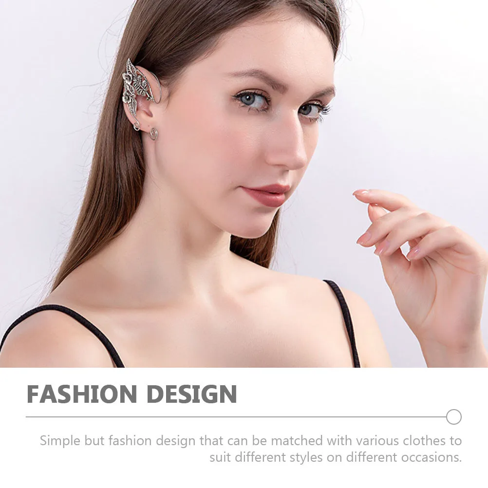 

Bone Clip Women Earring Non Piercing Elf Ear Design Fashion Jewelry Gift For Girl Unique Cuff No Hole Needed Ear Jewelry
