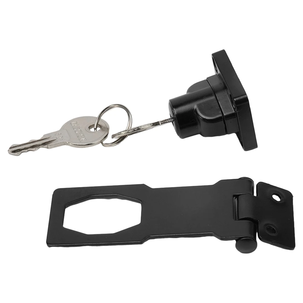 

Reliable Locking Hasp and Staple Set with Keys High Quality Zinc Alloy Material Perfect for Lockers and Drawers