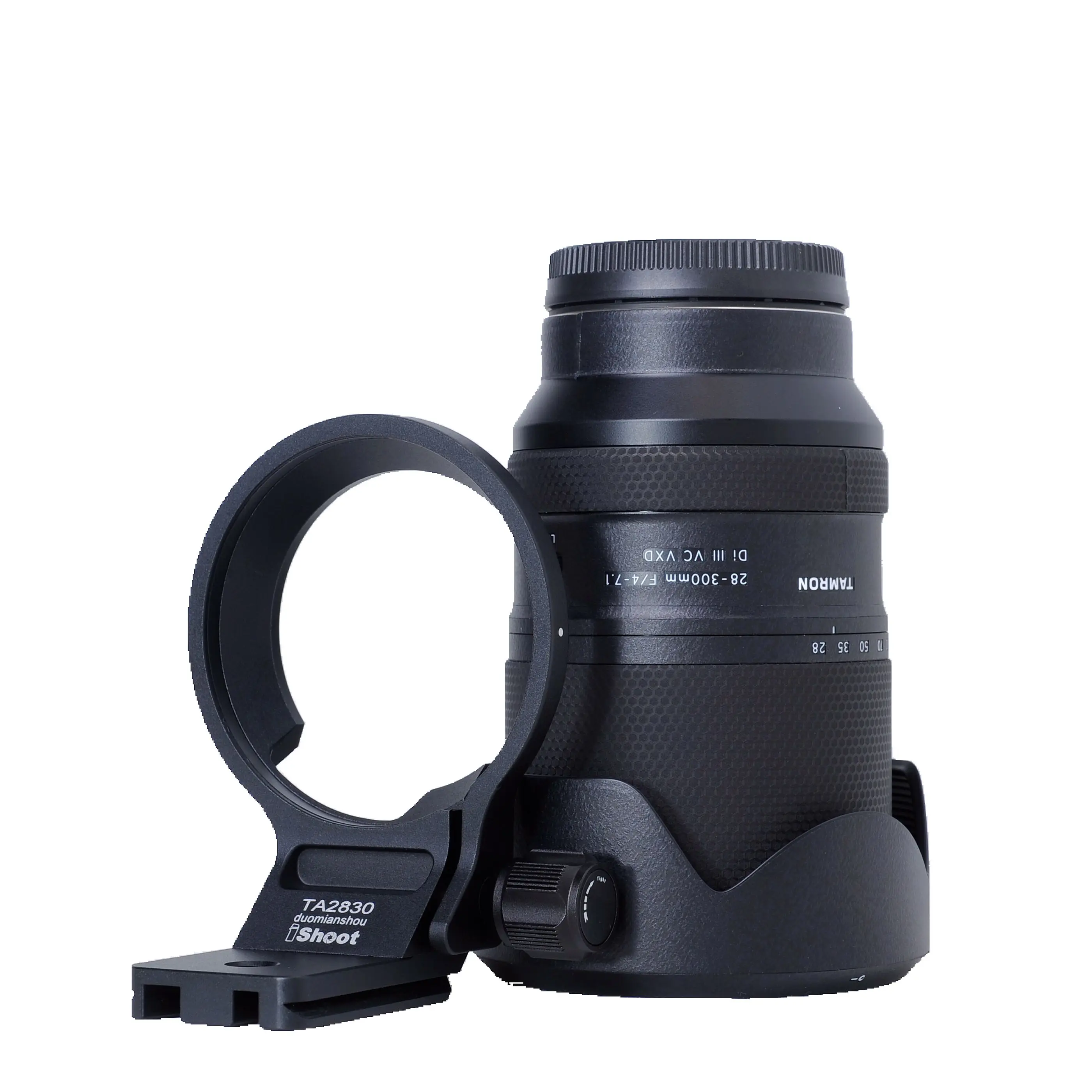 

Кольцо для крепления штатива iShoot для Tamron 28-300 мм F4-7.1 Di III VC VXD A074 E-Mount, ошейник объектива, ножка с QR-платой IS-TA2830