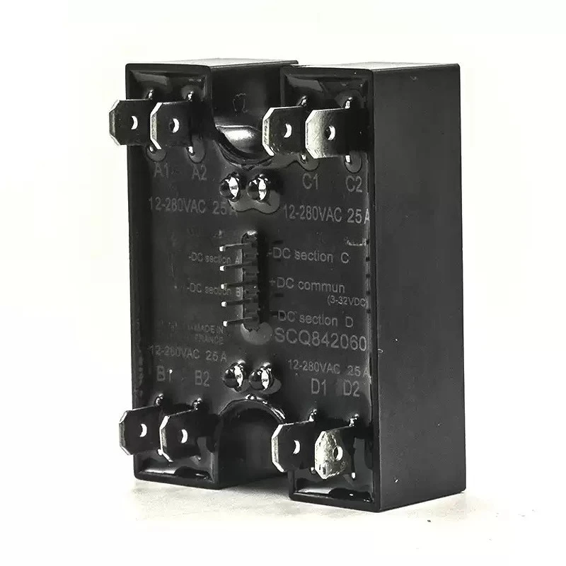 1 Pcs  Celduc 4-pole Solid State Relay SCQ842060、TD2420Q  Real Object