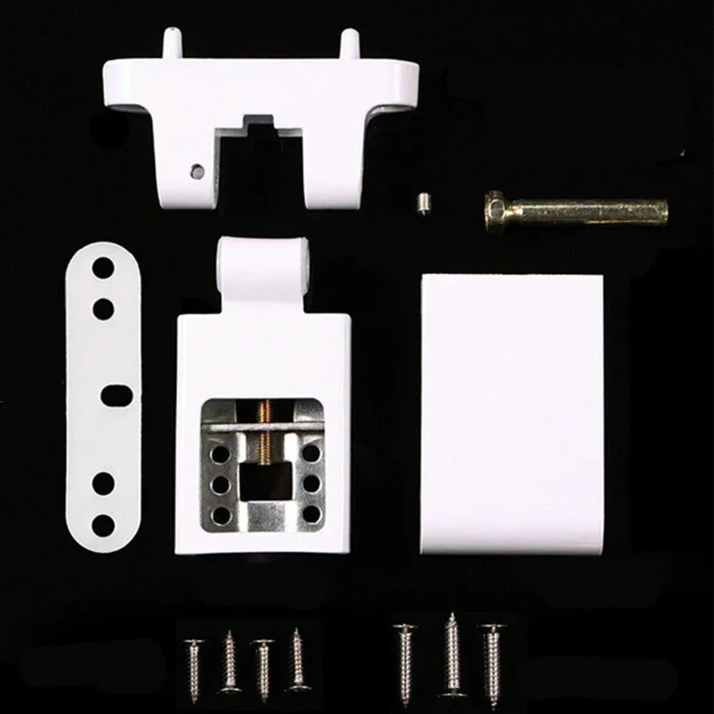 1pcs Door Flag Hinge Door Hinge White For Plastic Steel Doors Casement Left Right 3-hole Adjustable Door Hinges Hardware