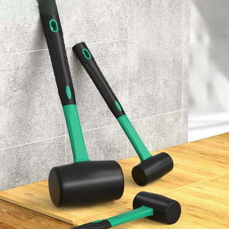 

Твердый резиновый молоток, не повреждающая поверхность для украшения дома, эластичный инструмент для укладки плитки, кирпичных стен, кирпичный молоток для плитки