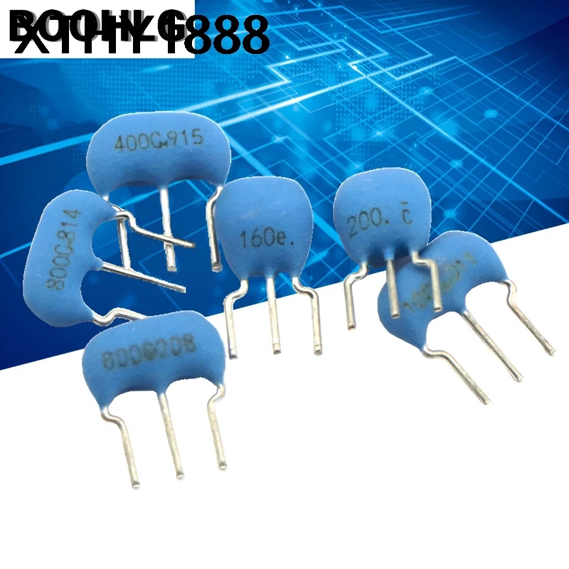 10pcs CSTLS8M00G53-B0 4M 5M 6M 8M 10M 16M 20MHZ   Murata in-line ceramic crystal oscillator  DIP-3