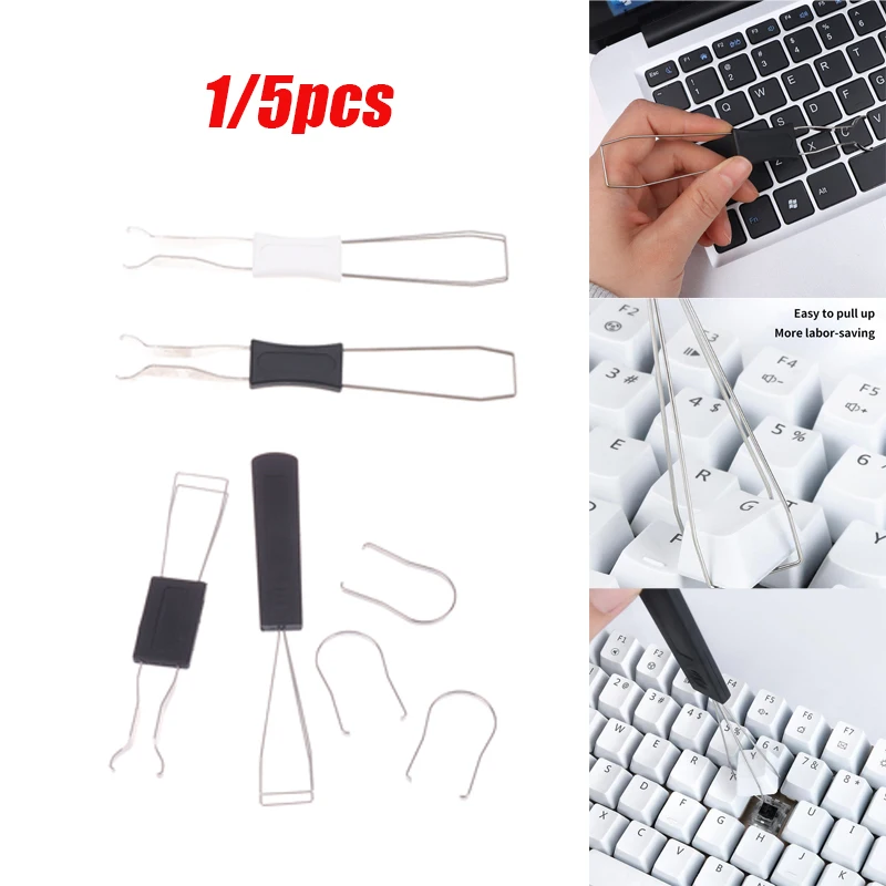 

1/5PCS Keycaps Puller Unloading Wire Switch Mechanical Keyboard Removal Tool Replacement Key Switch Puller