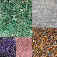 1pack 100g Natural Crystal Crushed Stone Amethyst Energy Stones for Buddha Ornaments, Fish Tank and Flower Pot Decorative Stone